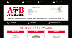 Desktop Screenshot of abjewellers.com